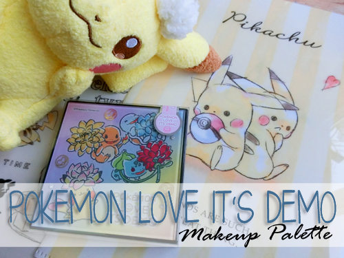 Pokémon ITS'DEMO Makeup Palette | Miho's Happy Life