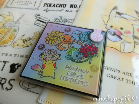 Pokémon ITS'DEMO Makeup Palette | Miho's Happy Life