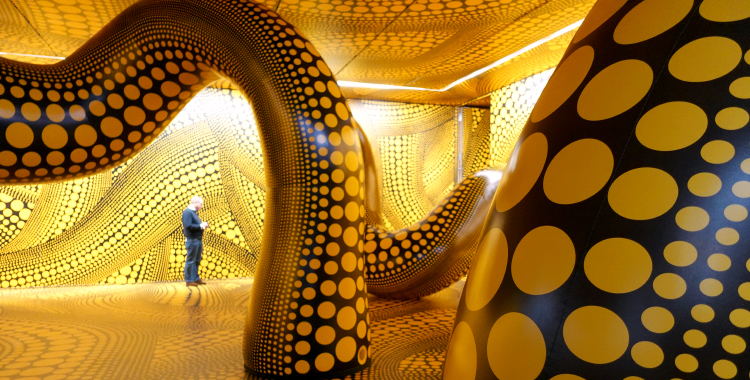 Yayoi Kusuma Exhibition in Basel | Fondation Beyeler | Miho's